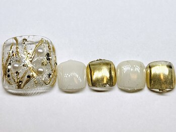 ファンネイル(FUN NAIL)/♪45分フット定額7150円→5500円