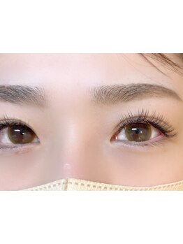 目の形にあったエクステ提案が得意