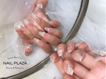 ネイルプラザ 河原町OPA店(NAIL PLAZA)/うるうるチークネイル