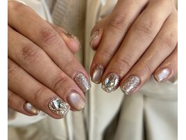 キラキラ＊埋め尽くしネイル