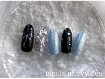 ミニュイネイルバイゼン(minuit nail by Zen)/【hand】定額デザイン