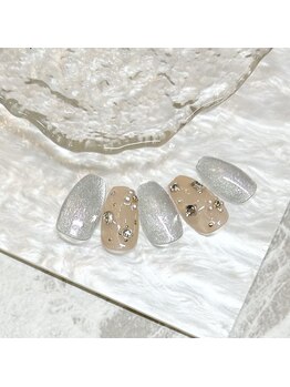 ラボーテ 月が丘店(La beaute)/定額ハンドネイル¥8,500