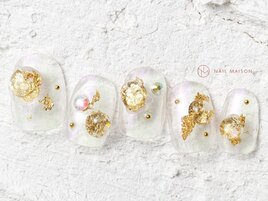 金箔オーロラストーン￥4800