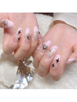 アイカ(Aika)/10本長さフレンチシルバーパーツ