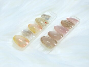トランク ネイル(trunc nail)の写真/指先がキレイだとテンション上がる♪2回目以降も通いやすい◎いつでもオフ無料!