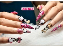 アミネイル 中野(Ami Nail)/ワンホンガーリーネイル
