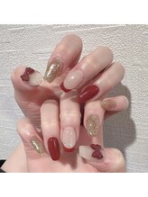 ヴィーナスネイル(Venus Nail)/クリスマス４本持ち込みデザイン
