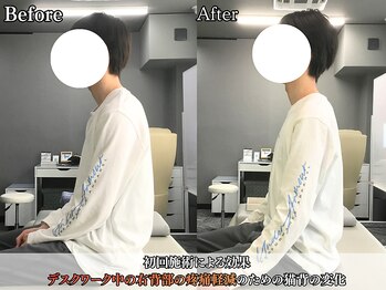 整体院 ワン(ONE)/初回施術による変化