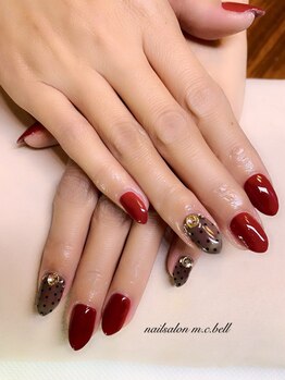 エムシーベル(m.c bell)/シースルードットネイル