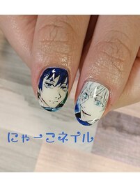 痛ネイル☆持ち込みデザイン