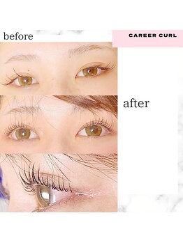 美ラボ リッチエンジェル/エクステからキャリアカールへ♪