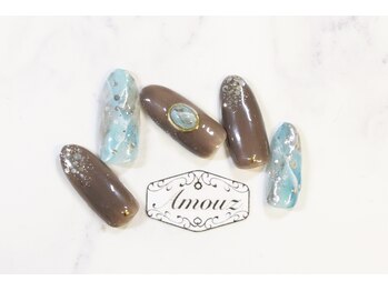 アモウズ(Amouz)/定額【テーマ:ターコイズ】2