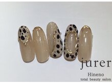 ネイルアンドアイラッシュデザインサロン ジュレ 日根野店/定額デザイン9900円コース