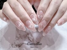 カメリア(Camellia)/ハートマグネット/フィルイン