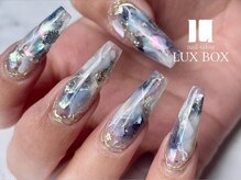 ラグボックス 心斎橋本店(LUX BOX)/デザスカ）クリスタルネイル