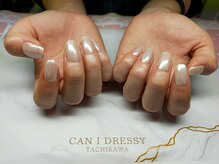 キャンアイドレッシー 立川店/オーロラ、ミラーネイル