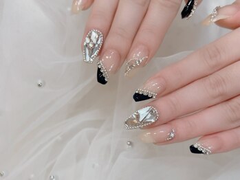 フィオナ 大久保店(Fiona)/ネイビーワンホンネイル#新宿