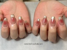 アンワインド ネイルアンドケア(unwind nails&care)/チークネイル