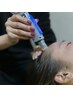 高圧エアーで美容液を導入。むくみ・たるみに即アプローチ！