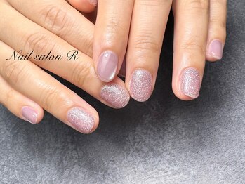 ネイルサロン アール(Nail salon R)/マグネット×フラッシュ