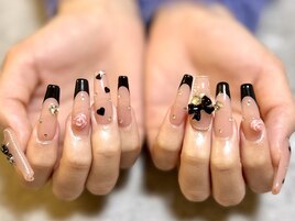 長さだし◆フレンチ&リボン