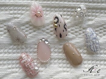 サロン エース(salon ace)の写真/【通いやすい】徒歩５分圏内！アーケード直結で到着できる為、雨天のストレスなく通える好立地♪