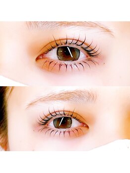 リリフリー(riri Free)/(上)パーマ×(下)エクステ