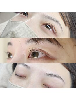 スパジュエル(SPA JEWEL)の写真/【新規まつ毛パーマ4500円】すっぴんでも盛れる、次世代まつ毛パーマ♪朝のメイクがグッと楽に◎