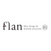 フラン アイラッシュ(flan eyelash)のお店ロゴ