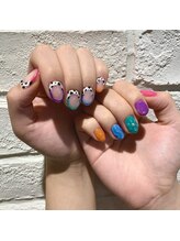 グラマラス プレジール 中野店(glamourous plaisir)/カラフルネイル