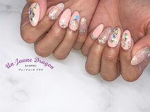 アン ジョーヌドラゴ/【自爪ネイル】スワロフスキー