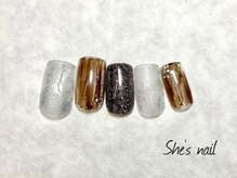 シーズネイル 渋谷店(She's nail)/新規のお客様オフ込み6500円