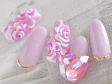 ネイルサロンラグジュアリー 梅田店(LUXURY)/3Dフラワー