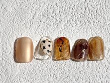 ゆびノさき イバラキシ(ibarakishi)/autumn nail