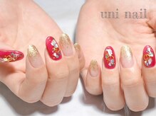 ユニネイル(uninail)/クリアボルドー