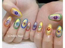 ソンリエ 青竹店(SONRiE)/カラフルなフラワー！