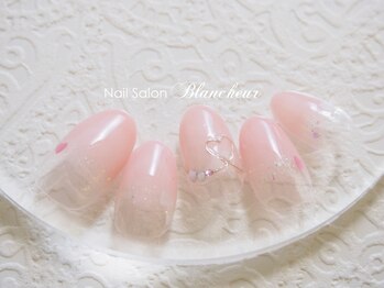 ネイルサロン ブランシュール(Nail Salon Blancheur)/カラグラ＆ハートミラー