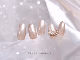 ワンポイントリングネイル