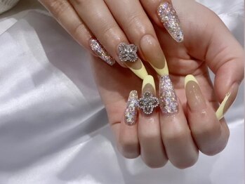 エスポワール(Espoir)の写真/《最高峰技術/美しいフォルム》最新トレンド韓国ネイル/ワンホンネイル短い爪でもチップスカルプで長さだし