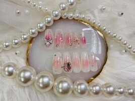 リボンネイル　定額デザイン