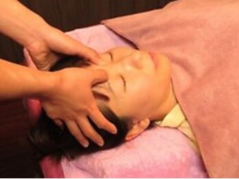 清香苑 日本橋馬喰町店の写真/頭の疲れが取れない、目が疲れている方に！頭のコリを解消し、目のお悩みにも◎施術後はスッキリ爽快◎