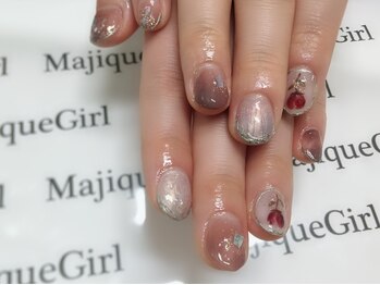 ネイルサロン マジックガール(Nail Salon MagiqueGirl)/【一輪花】