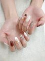 ラルム ネイル サロン(LARME NAIL SALON) マグネット×天然石ネイル