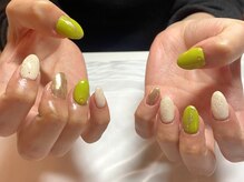 ネイルサロンブリス(nail salon Bliss)/☆こなれ感あるオリーブネイル☆