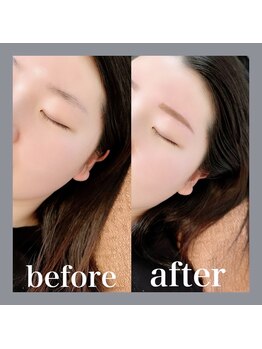 サロン ピコピコ(Salon picopico)/眉ワックス 平行アーチ眉