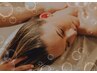 【首肩こり/眼精疲労】 炭酸×首肩こりほぐし×ドライヘッドスパ40分 　¥4400