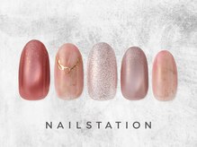 ネイルステーション ルミネ町田店(NAIL STATION)/ピンクニュアンス／パラジェル