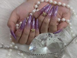 ロングでラメグラ！☆