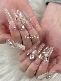 おまかせでキラキラネイル