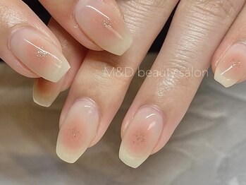 春のチークネイル♪